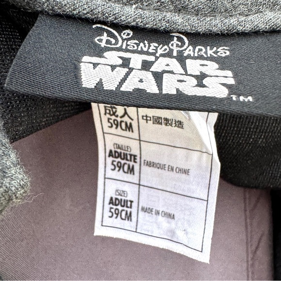 Disney Parks Star Wars Han Solo I KNOW Adjustable Baseball Cap Hat Adult gray - Picture 6 of 6